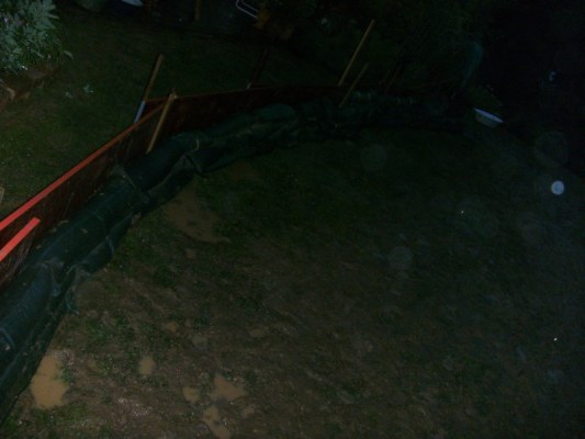 Foto zum Einsatz Unwetter: Wasser im Keller