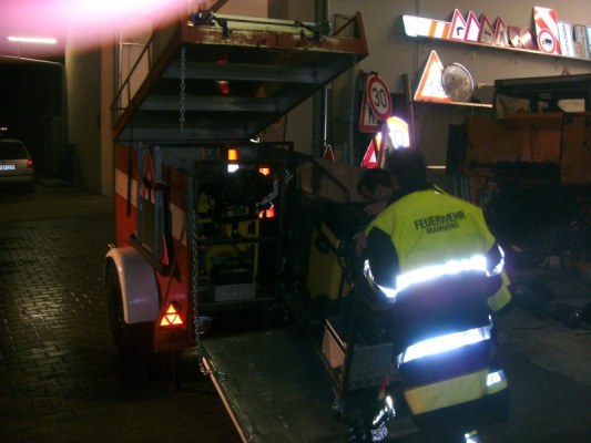Foto zum Einsatz Unwetter: Wasser im Keller