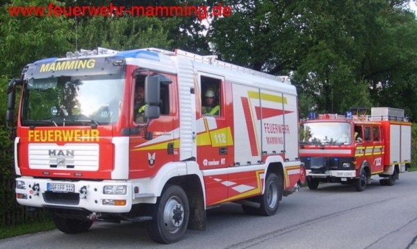 Foto zu Person in Maschine eingeklemmt