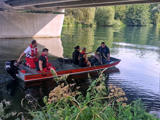 Foto zum Einsatz Unterstützung Schwanenrettung