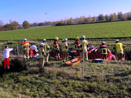 Foto zum Einsatz Verkehrsunfall auf A92