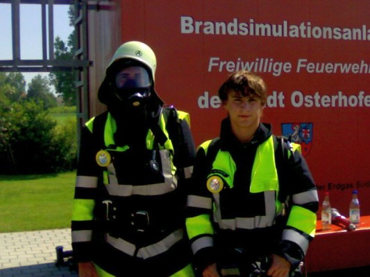 Foto zum Termin Brandsimulation