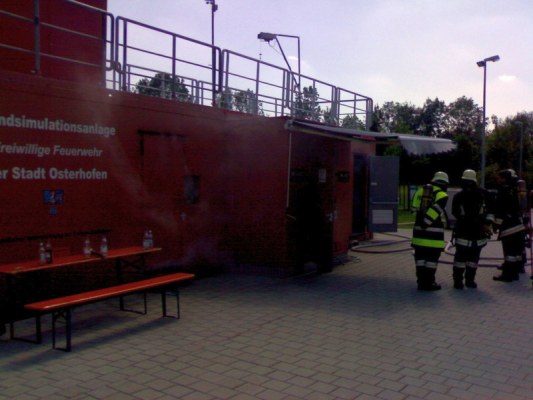 Foto zum Termin Brandsimulation