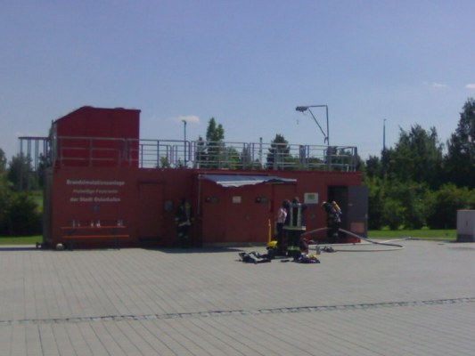 Foto zum Termin Brandsimulation
