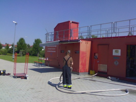 Foto zum Termin Brandsimulation