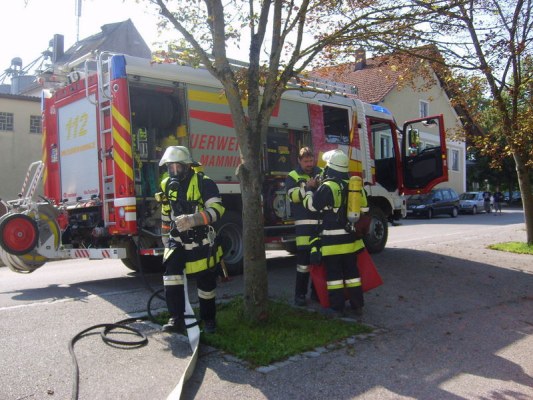 Foto zum Termin Einsatzübung Kindergarten Mamming