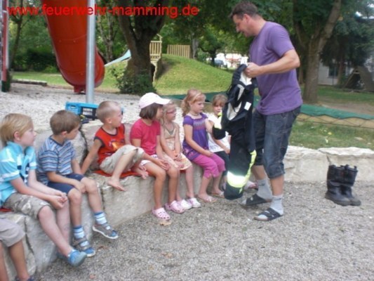 Foto zum Termin Branderziehung im Kindergarten