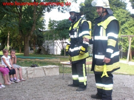 Foto zum Termin Branderziehung im Kindergarten
