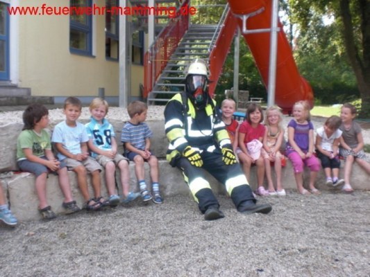 Foto zum Termin Branderziehung im Kindergarten
