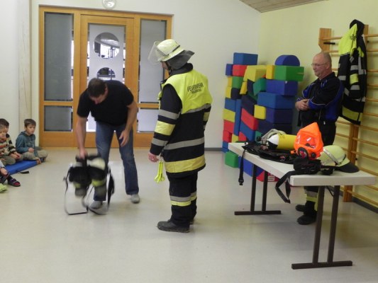 Foto zum Termin Einsatzübung im Kindergarten Mamming