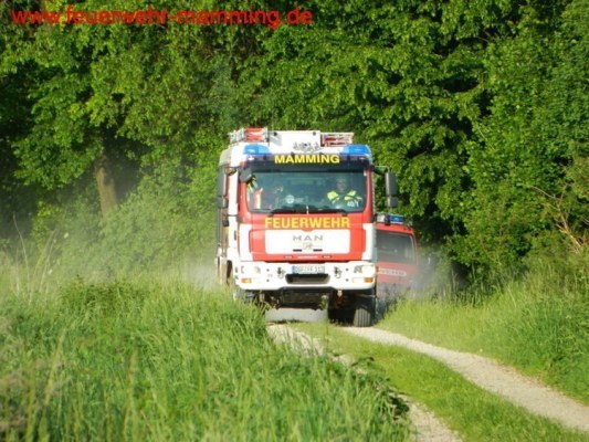 Foto zum Termin Waldbrandübung in Töding