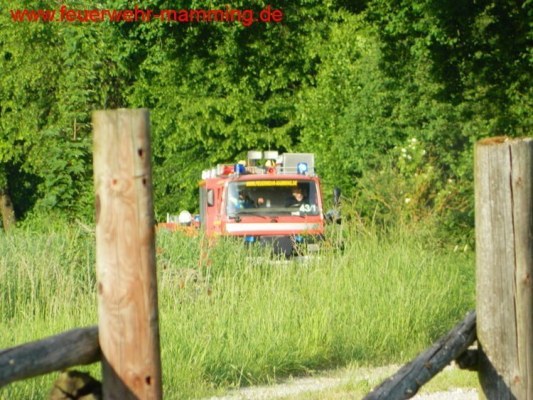 Foto zum Termin Waldbrandübung in Töding