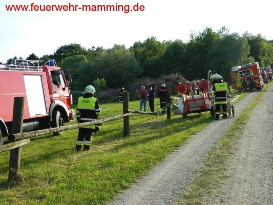 Foto zum Termin Waldbrandübung in Töding