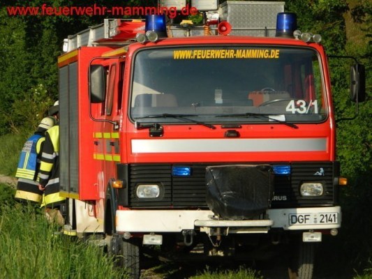 Foto zum Termin Waldbrandübung in Töding
