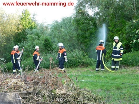 Foto zum Termin Waldbrandübung in Töding