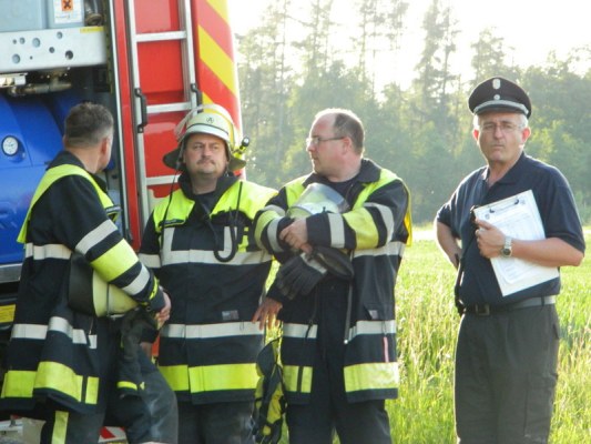 Foto zum Termin Waldbrandübung in Töding
