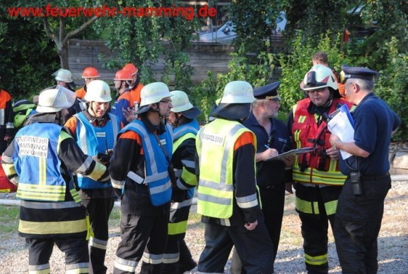 Foto zum Termin Großübung in Heilberskofen