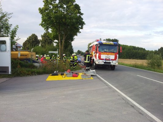 Foto zum Termin Gemeinschaftsübung mit BRK