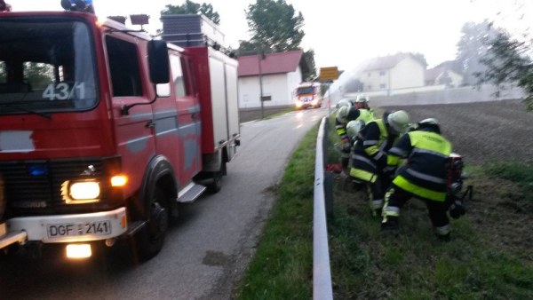 Foto zum Termin Löschübung in der Mammingerschwaigen