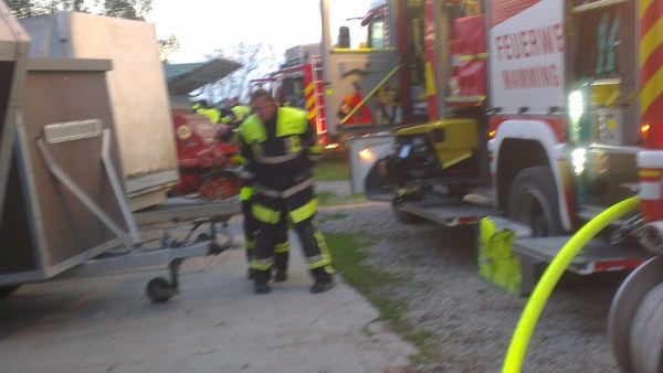 Foto zum Termin Großübung im Rahmen der Brandschutzwoche