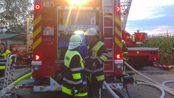 Foto zum Termin Großübung im Rahmen der Brandschutzwoche