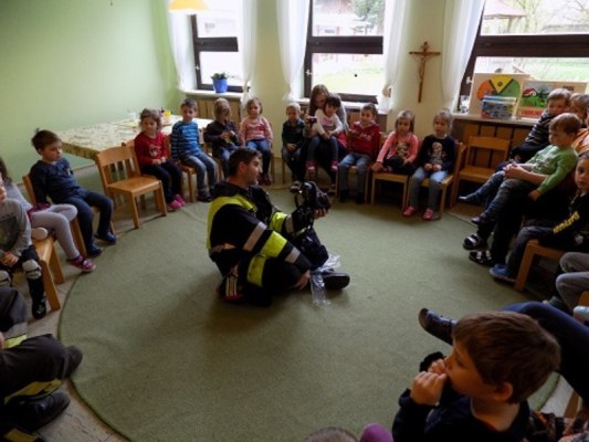 Foto zum Termin Branderziehung im Kindergarten
