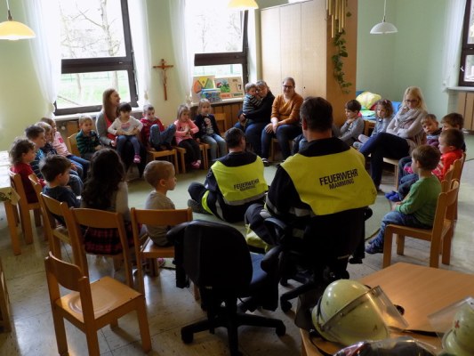 Foto zum Termin Branderziehung im Kindergarten