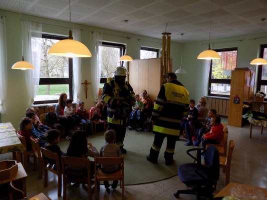 Foto zum Termin Branderziehung im Kindergarten