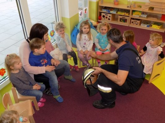 Foto zum Termin Branderziehung im Kindergarten