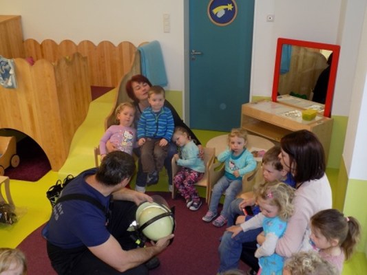 Foto zum Termin Branderziehung im Kindergarten