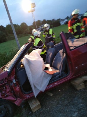Foto zum Termin VU mit eingeklemmter Person