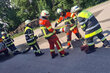 Leistungspr&uuml;fung: Gruppe im L&ouml;scheinsatz