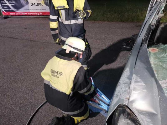 Foto zum Termin THL-Übung "Verkehrsunfall"