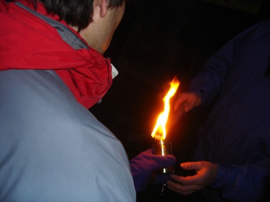 Foto zum Termin Abholung des Friedenslichts