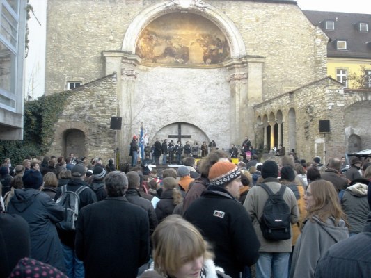 Foto zum Termin Abholung des Friedenslichts