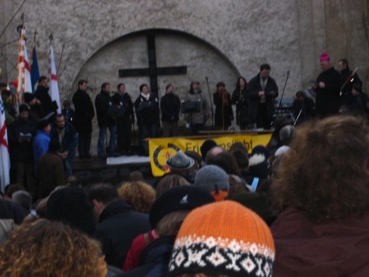 Foto zum Termin Abholung des Friedenslichts