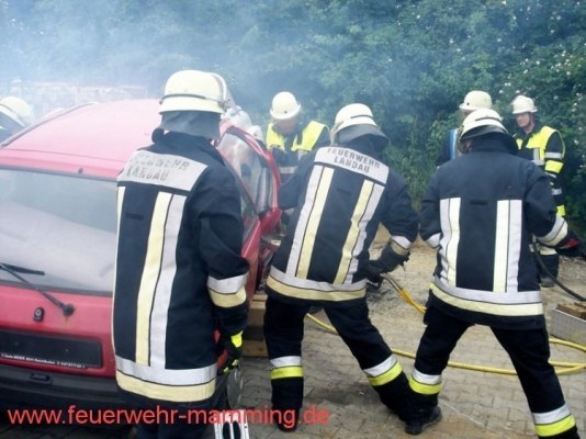 Foto zum Termin Gemeinschaftsübung THL mit FF Landau