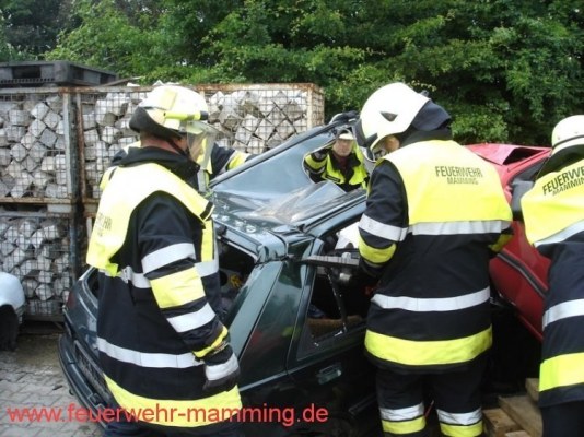 Foto zum Termin Gemeinschaftsübung THL mit FF Landau