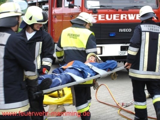 Foto zum Termin Gemeinschaftsübung THL mit FF Landau
