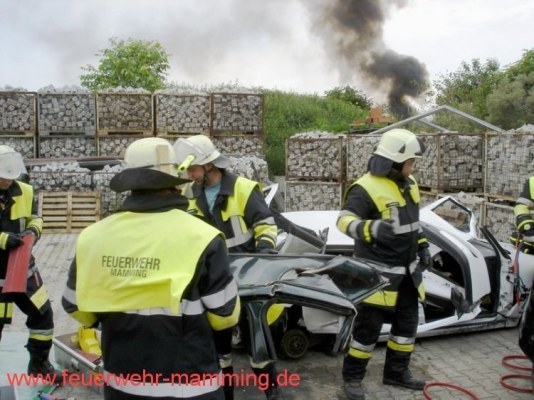 Foto zum Termin Gemeinschaftsübung THL mit FF Landau