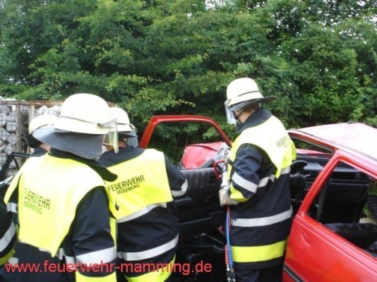 Foto zum Termin Gemeinschaftsübung THL mit FF Landau