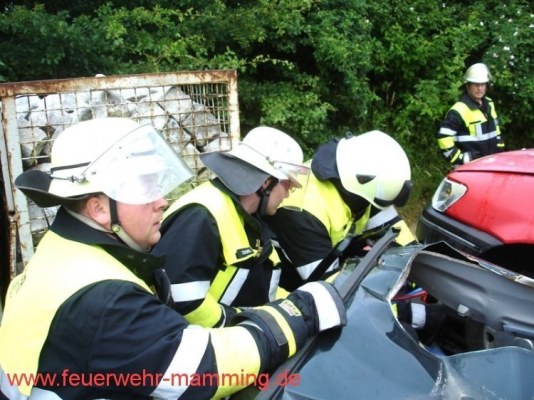 Foto zum Termin Gemeinschaftsübung THL mit FF Landau
