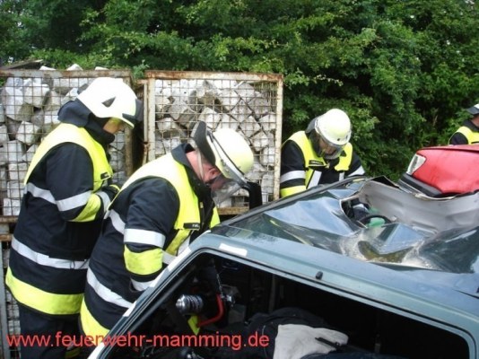 Foto zum Termin Gemeinschaftsübung THL mit FF Landau