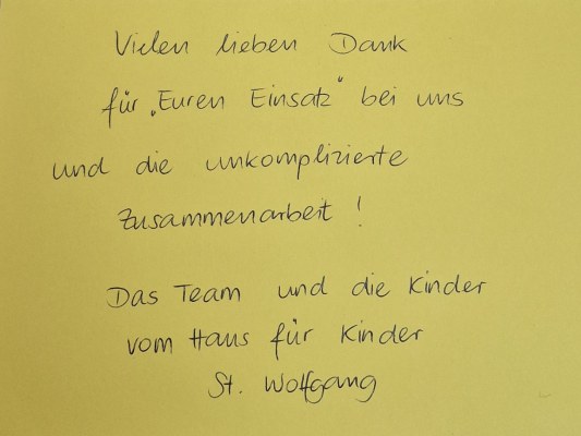 Foto zum Termin Evakuierungsübung KiGa Haus 2