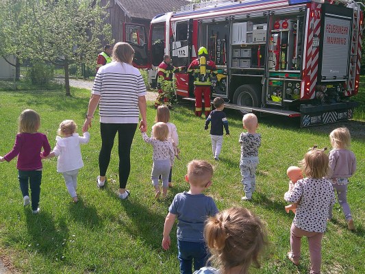 Foto zum Termin Evakuierungsübung KiGa Haus 1