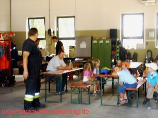 Foto zum Termin Bei der Feuerwehr