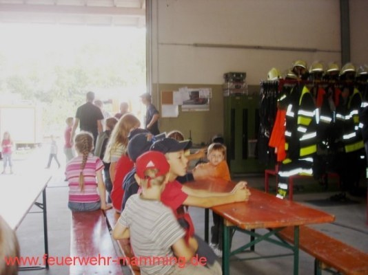 Foto zum Termin Bei der Feuerwehr