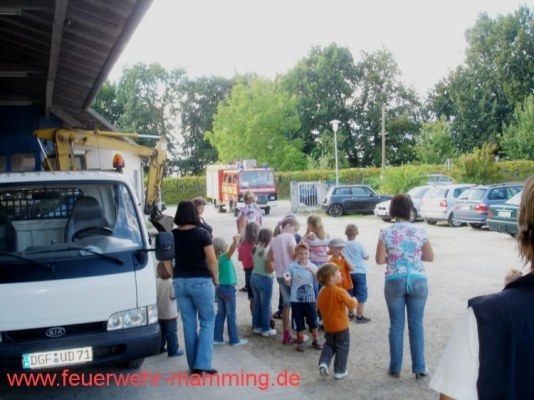 Foto zum Termin Bei der Feuerwehr