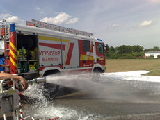 HLF-Einweisung Fa. Rosenbauer