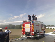 HLF-Einweisung Fa. Rosenbauer